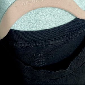 J Galt butterfly crop top
